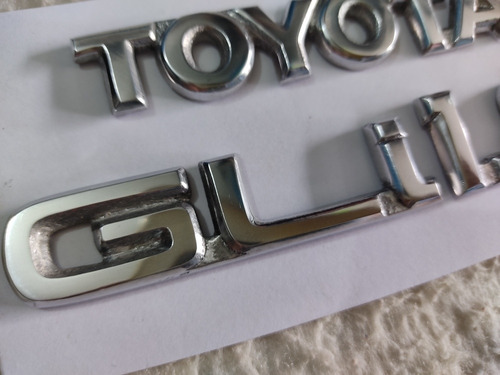 Emblema Toyota Corolla Gli 1.8 Metalico 3piezas Foto 2