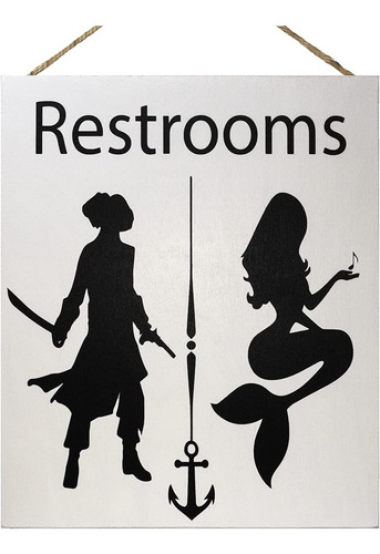 Jennygems Restrooms Firman Baños Firman Piratas Y Sirenas |