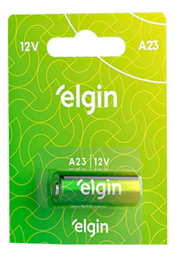 Pilha Bateria A23 Alcalina 12v Elgin Controle Portão Alarme
