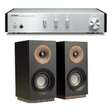 Minicomponente Yamaha A670 Silver Con Bafles Jamo S801 Hifi