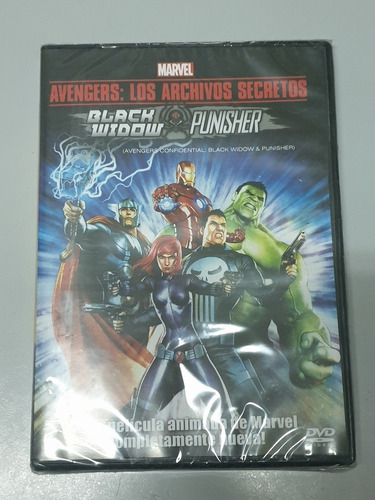 Dvd Avengers Los Archivos Secretos Marvel  Nueva Original 