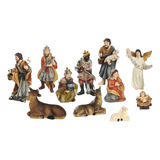 Belén Set Belén Jesús Figuras De Navidad Adorno