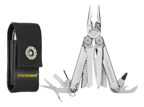 Pinza Multifuncion Leatherman Wave + Plus 17 Funciones