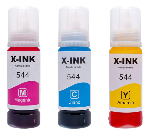 3x Tinta Para Impressora Epson L3110 L3150 L3210 L3250 L5190