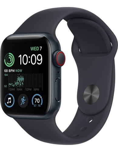  Apple Watch Se 2nd Gen(gps + Cellular) 40mm - Midnight
