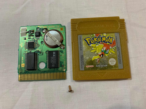 Pokemon Gold Version Game Boy Color Original Nintendo Pal