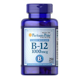 Vitamina B-12, 1000mcg, 250 Comprimidos | Puritan´s Pride