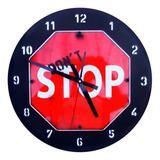 Reloj Estilo Vintage, 34 Cmt.  Metal Y Mdf 9mm,  