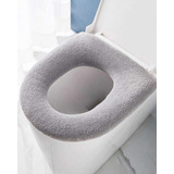 Cubre Asiento Funda Lavable Cálida Inodoro Taza Wc Baño