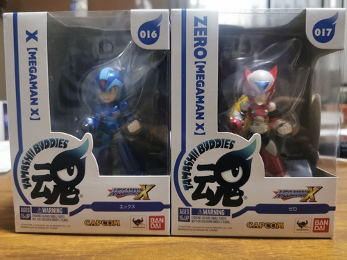 Megaman X 016 Y Megaman Zero 017 Tamashii Buddies 