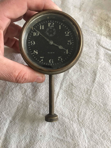 Reloj Horario Antiguo Auto 8 Horas Americano (a Reparar)