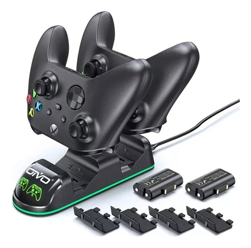 Dock + 2 Baterias Recarregável Xbox One S X E Xbox Series