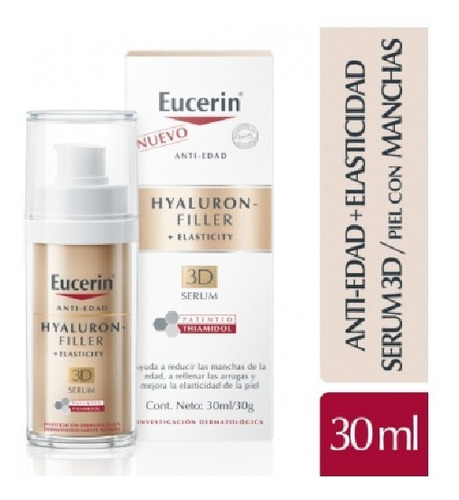 Eucerin Hyaluron Filler + Elasticity 3d Serum Antiedad