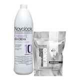 Oxidante 10 Vol Y Polvo Decolorante Blanco Combo X2 Novalook