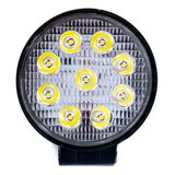 Faro De Led Redondo 9 Leds 12/24v  