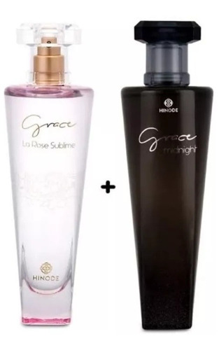 Kit Perfumes Feminino Grace Midnight + Grace Lá Rose Sublime