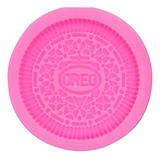 Molde Silicón Velas Jabones Galleta Oreo X1