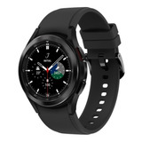 Samsung Galaxy Watch4 Classic (bluetooth) 1.2  Caja 42mm De  Acero Inoxidable  Black, Malla  Black De  Fluoroelastómero Y Bisel  Black De  Acero Inoxidable Sm-r880