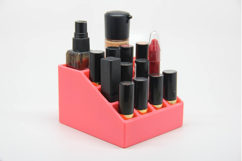 Organizador Set Maquillaje Labiales Cremas Colores