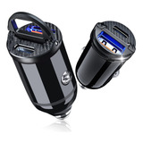 Electop Mini 30w Cargador De Coche Usb Dual (paquete De 2)