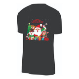 Camisetas Navidad Papa Noel Santa Elfo Reno Pinguino Familia