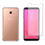 Kit Case Capa Capinha Para Samsung Galaxy J4 Plus + Pelicula