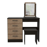 Mueble De Tocador Kaia - Wengue / Miel