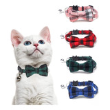 Collar Para Gatos Con Campana,juego De 4 Collares De Gatito
