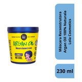 Mascarilla Reconstructiva 100% Natural Con Aceite De Argán Lola, 230 G