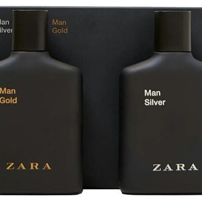Zara Man Silver + Man Gold Set 2x1 90ml C/u