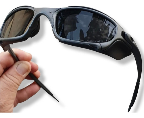 Óculos De Sol Juliet Xmetal Sideblinders Lente Black 