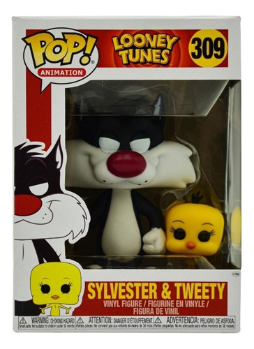 Looney Tunes Sylvester Y Tweety #309 Animation Funko Pop