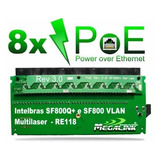 10 Placa Poe V3.0 P/ Switch Intelbras Sf-800q+ Vlan E Re118