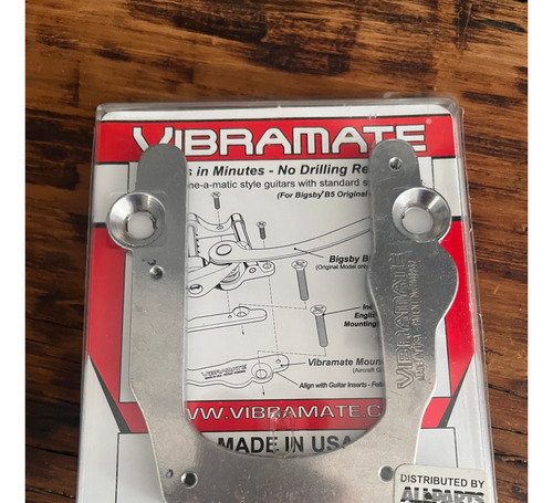 Adaptador Vibramate V5 Para Ponte Bigsby B5 