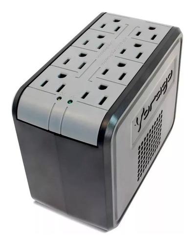 Regulador De Voltaje Vorago Avr-200 1400va 110v - 120v Negro