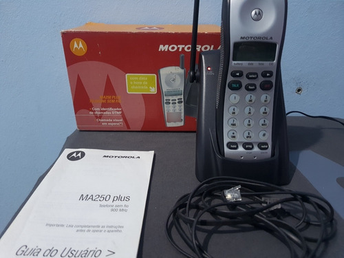 Telefone Sem Fio Motorola Ma-250 Plus - ( Com Defeito )