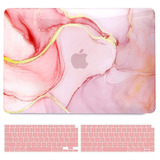 Funda Rigida Para Macbook Air 13  (2018-2020) | Rosa Dorado