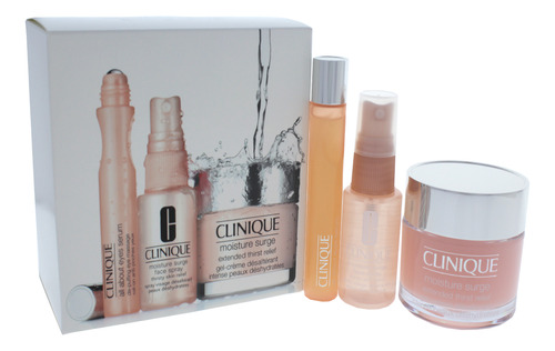 Kit De Hidratación Clinique All About Para Unisex, 3 Piezas