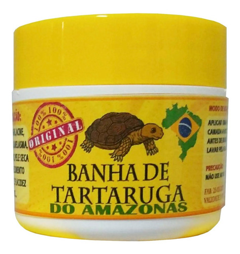 Banha Tartaruga 2und ((100% Pura))+ 1 Sabonete Tartaruga-eco