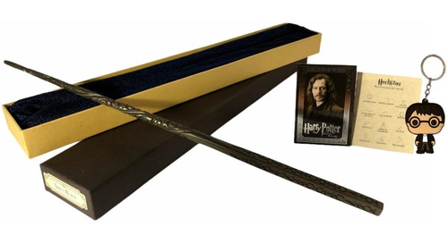Varita Sirius Black Con Caja - Harry Potter - Mejor Calidad