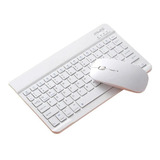 Kit Mini Teclado Y Mouse Bluetooth Celular Tablet Pc