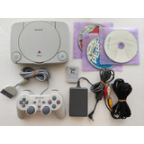 Sony Playstation Psone Scph-101 Ps1 +control Original+memory