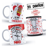 22 Diseños Flork San Valentin 2023 Para Tazas /14 De Febrero