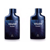  Perfume Masculino Kaiak Pulso Natura Kit Com 2 Unds 100 Ml