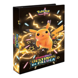 Álbum Pasta Fichário Pokemon Pikachu Paldea Capa Dura