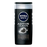 Gel De Ducha Active Clean Carbon 250ml Nivea Men