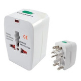 Adaptador Enchufe Universal Viajero   110v 220v Belgrano