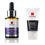 Kit Tense Complex Serum + Detoxify Daily Emulsion Lidherma