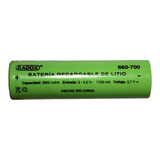 Bateria Recargable Lo-ion De 3.7v A 2600mah Tipo 18650 Pila