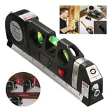 Laser Level Horizon Upright Mida 1,8 Ft Alineador Regla Métr